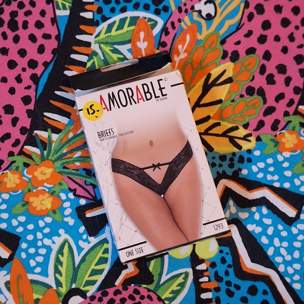 Delicate Ribbon And Lace Panties ONE SIZE